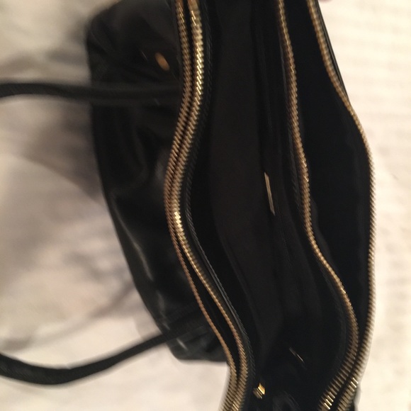 Black Perlina black leather purse - Picture 3 of 4